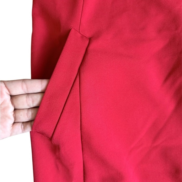 Lark & Ro Red Sleeveless Sheath Dress - Picture 3 of 6